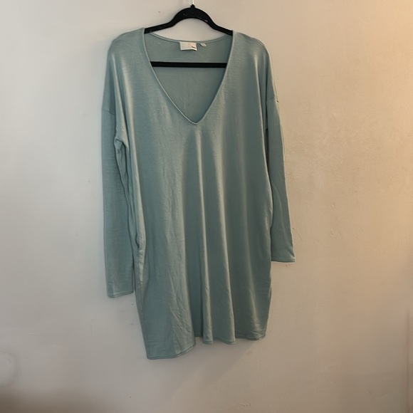 WILFRED TEAL GAIL LONG SLEEVE DRESS - Picture 8 of 10